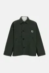 Carhartt Button-fastening Pocket-detail Military Jacket In Green