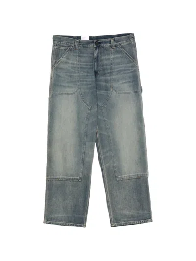 Carhartt Wip Oakland Panelled Jeans In Gray