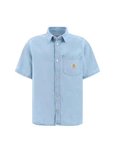 Carhartt Wip Shirts In Blue