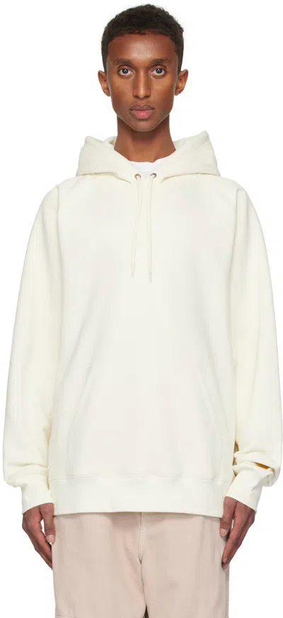 Carhartt Off-white Chase Hoodie In 0shxx Wax / Gold