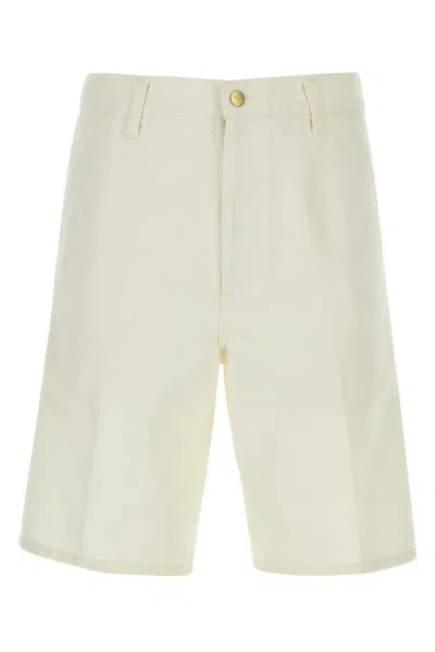 CARHARTT OFF WHITE SINGLE KNEE SHORT