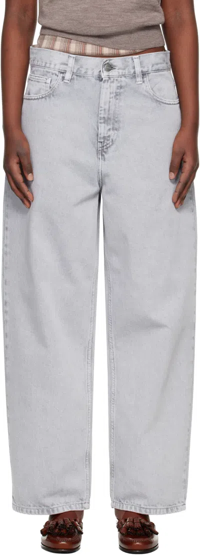 Carhartt Off-white Brandon Jeans In Blue