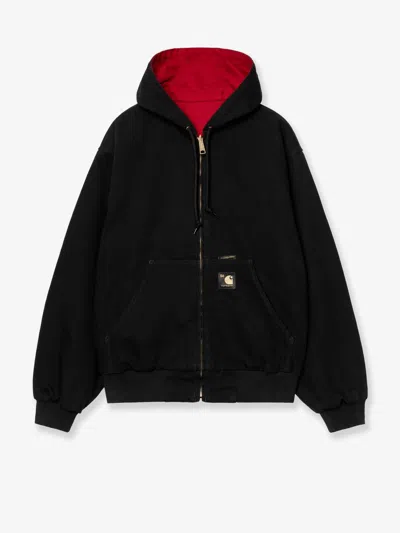 Carhartt Og Active 50years Anniversary Organic Cotton Jacket In Black