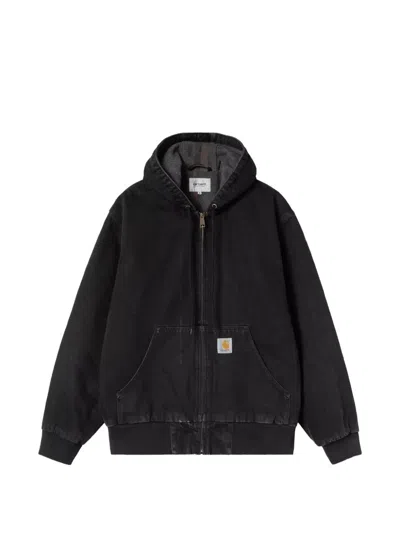 Carhartt Og Active Hooded Jacket In Black