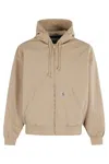 Carhartt Og Active Puffer Jackets Beige In Brown