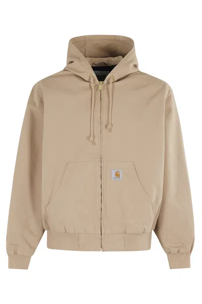 Carhartt Og Active Jacket In Brown