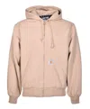 Carhartt Og Active Jacket Dusty H Brown In Black