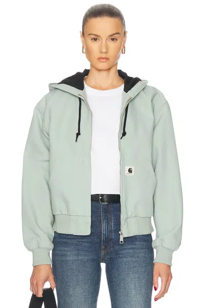 Carhartt Og Active Jacket In Frosted Green