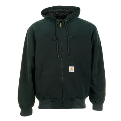 Carhartt Og Active Jacket Raven Stone Canvas In Multi