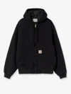 Carhartt Active Sweat Cotton Blend Jacket In Black