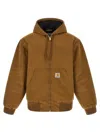 Carhartt Og Active Puffer Jackets Beige In Brown