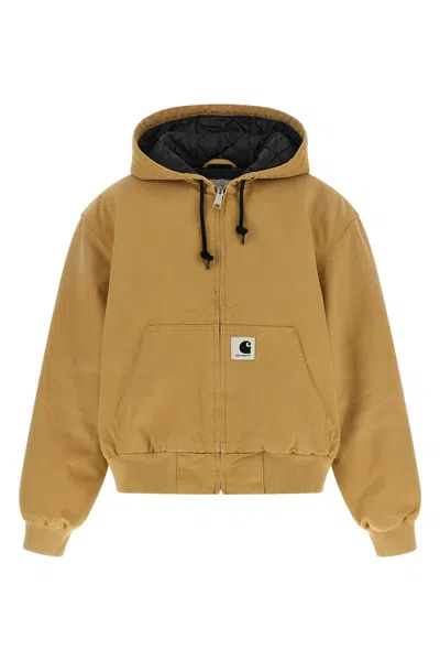 Carhartt Og Active Canvas Jacket In Yellow