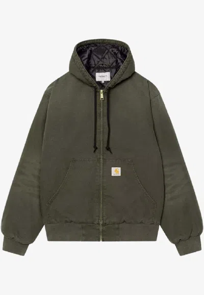 CARHARTT OG ACTIVE ZIP-UP HOODED JACKET