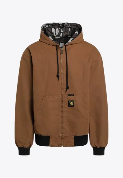 CARHARTT OG ACTIVE ZIP-UP HOODED SWEATSHIRT