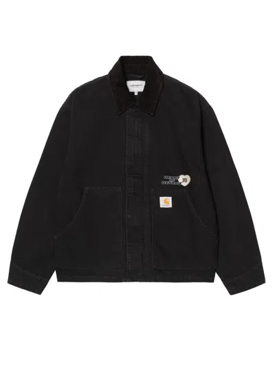 Carhartt Og Arcan Graphic Jacket In Black