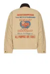 Carhartt Og Arcan Graphic Jacket In Gray