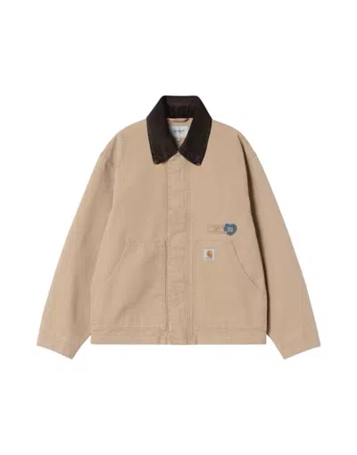 Carhartt Og Arcan Graphic Jacket In Gold