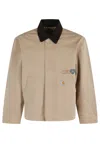 Carhartt Og Arcan Graphic Jacket In Neutral