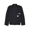 Carhartt Work In Progress Og Arcan Graphic Organic Cotton Canvas Jacket In Black