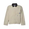 Carhartt Wip Og Arcan Graphic Jacket Organic Cotton Dearborn Canvas In Neutral