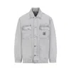 Carhartt Og Arctic Jacket Organic Cotton Dearborn Canvas Jackets Grey In Blue