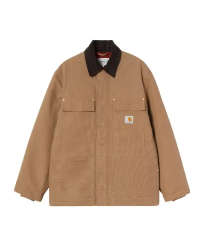 Carhartt Og Arctic Coat In Brown