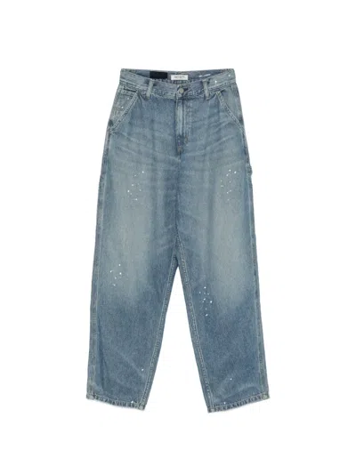 Carhartt Og Button-fastening Carpenter Jeans In Black