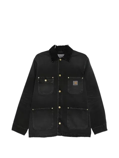 Carhartt Og Chore Coat In Black