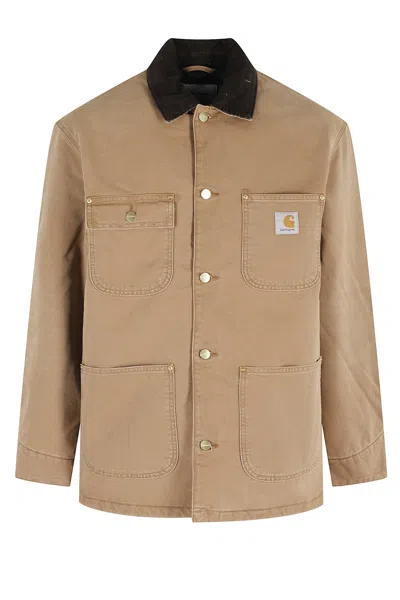 Carhartt Og Chore Coat In Brown