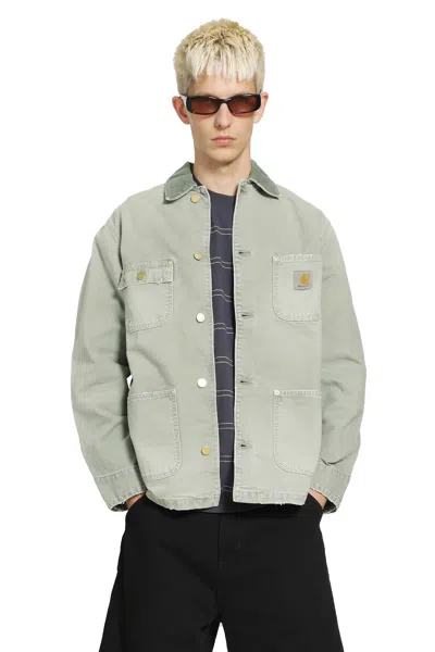 Carhartt Og Chore Coat In Green