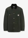 Carhartt Og Chore Coat Padded Organic Cotton Jacket In Green