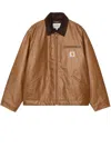 Carhartt Og Dean Jacket In Brown