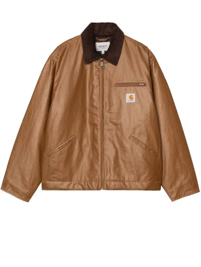 Carhartt Og Dean Jacket In Brown