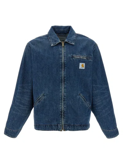 Carhartt Og Detroit Casual Jackets And Parka Blue