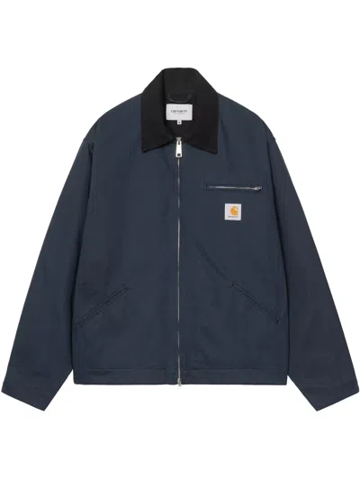 Carhartt Og Detroit Jacket In Blue