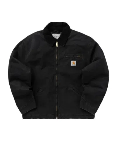 Carhartt Og Detroit Jacket In Black