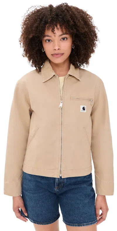 Carhartt Og Detroit Jacket Dusty Brown