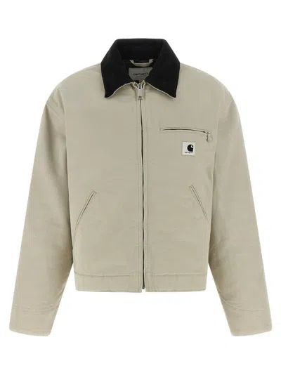 Carhartt Og Detroit' Jacket In Green
