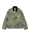 Carhartt Velvet Collar Detroit Jacket In Green