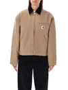 Carhartt Og Detroit Jacket In Peanut/black