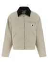 Carhartt Og Detroit Puffer Jackets Beige In Neutral