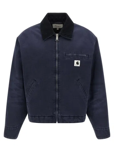 Carhartt Og Detroit Puffer Jackets Blue