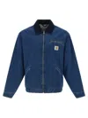 Carhartt Og Detroit Puffer Jackets Blue In Blue