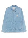 Carhartt Og Double Front Denim Jacket In Blue