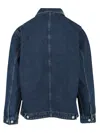 Carhartt Og Double Front Denim Jacket In Blue