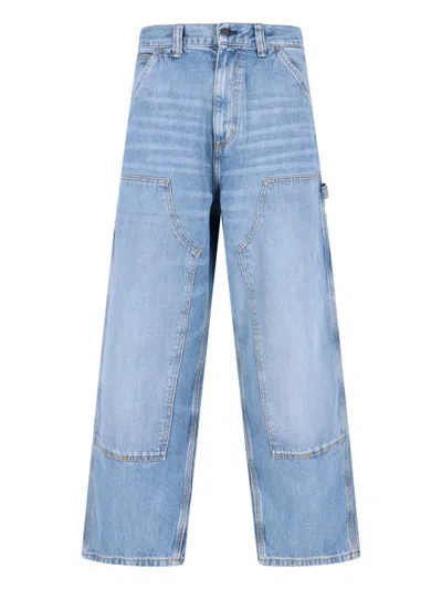 Carhartt 'og Double Knee' Pants In Blue