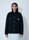 Carhartt Og Michigan Coat 'dearborn' Canvas In Black