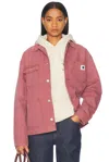 Carhartt Og Michigan Coat In Dusky Pink