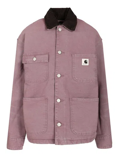 Carhartt Og Michigan Coat Jackets Rose In Pink