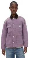 Carhartt Og Michigan Coat Phlox/tobacco In Purple